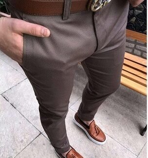 Fit Casual Trousers Men's Suit Trousers