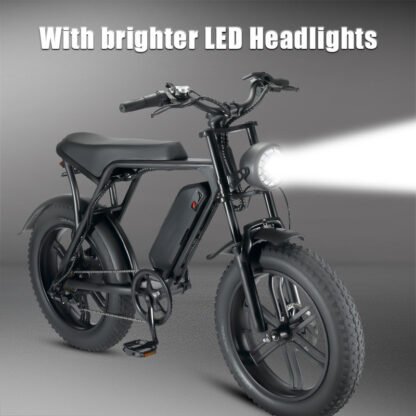 20 Inch 48 V Power Bicycle Fat Tire Snow - Image 5