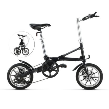 One Second Folding 14 Inch Small Super Portable Bicycle - Image 7